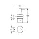 Дозатор рідкого мила Grohe Essentials Cube New