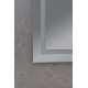 Дзеркало Mixxus WARM MR02-70x50 з LED Touch, Anti-fog, димером, регулюванням яскравості, годинником