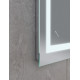 Дзеркало Mixxus WARM MR02-70x50 з LED Touch, Anti-fog, димером, регулюванням яскравості, годинником
