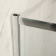 Душова кабіна без піддона Mixxus Premium DIVERSE SC01-90x90x195-TR Chrome прозоре скло 5мм (M