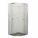 Душова кабіна без піддона Mixxus Premium DIVERSE SC01-90x90x195-TR Chrome прозоре скло 5мм (M