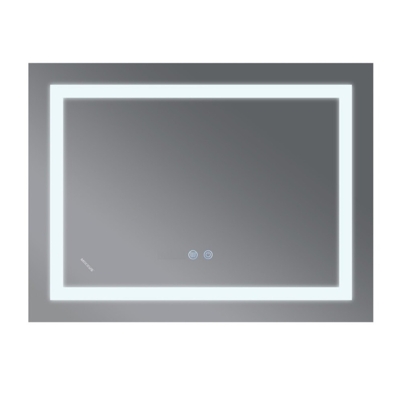 Дзеркало Mixxus WARM MR12-80x70-REVERSE з LED Touch, Anti-fog, димером, регулюванням яскравості (MI6936)