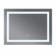 Дзеркало Mixxus WARM MR12-80x70-REVERSE з LED Touch, Anti-fog, димером, регулюванням яскравості (MI6936)