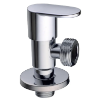 Кран для підключення сантехприладів Champion VAL-09 1/2x3/4 Chrome (нерж. сталь)