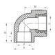 Угол ВР 20x1/2F PPR Koer K0113.PRO