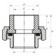 Сгон-американка ВР 25x3/4F PPR Koer K0130.PRO