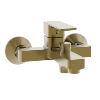 Смеситель для ванны Haiba KUBUS 009 (EURO) BRUSHED GOLD