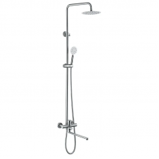 Душова колона зі змішувачем Zerix DAX-006-J-35cm з нерж. сталі SUS304