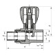 Вентиль радиаторный прямой PPR 20x1/2 (Koer K0165.PRO)