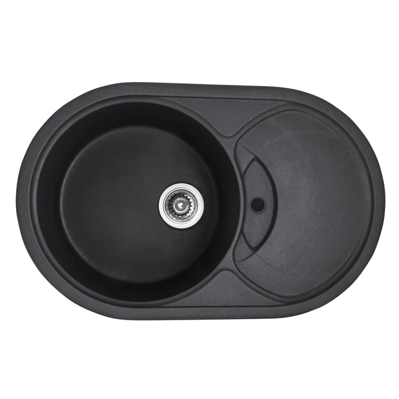 Мийка кухонна Haiba HB8310-G228 Сіра 780x500x220