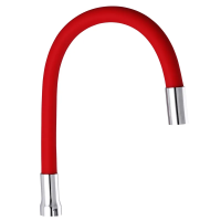 Излив (гусак) силиконовый Champion RED