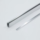 Душова перегородка Mixxus Premium FLAT SP01-100x200-TR Chrome Walk-In прозоре скло 8мм (MI685)