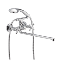 Смеситель для ванны Haiba Dominox 140