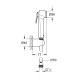 Гигиенический душевой набор Grohe Tempesta-F Trigger Spray
