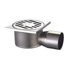 Душевой трап из нержавеющей стали SUS304 Mixxus Drain-02-10x10-90 (угловой отвод)