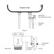 Водонагреватель "Плоский" Mixxus EWH-03080 Flat Wet накопитель. 80 л, мокр.тен 2 kW