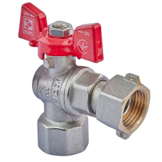 Кран кутовий з накидною гайкою Koer KR.223 - 1/2" ГГБ