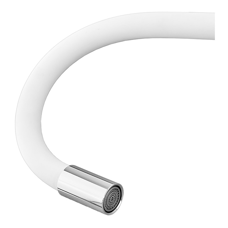 Смеситель для кухни Mixxus SUS-011 Chrome Refl.White (нерж. сталь)
