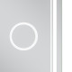 Дзеркало Mixxus Premium QUADRO MR20-120x80 (LED Touch, Анти-туман, димер, лінза)