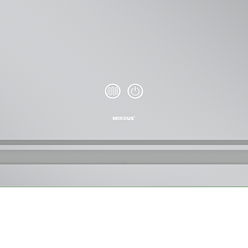 Дзеркало Mixxus Premium QUADRO MR20-120x80 (LED Touch, Анти-туман, димер, лінза)