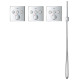 Шланговое подключение с держателем Grohe Euphoria Cube