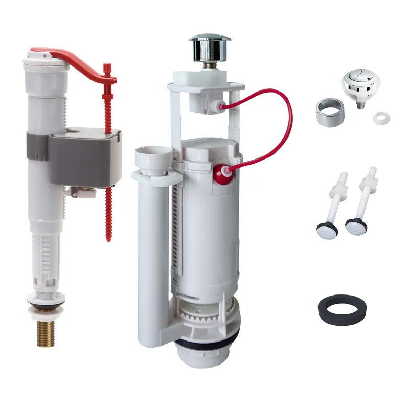 Комплект арматуры Koer KT-0301-1/2" (спускная 2-х + наполнительная с универс. подключением) (KR5058