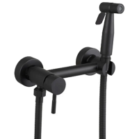 Смеситель для гигиенического душа Zerix SUS 222 Black