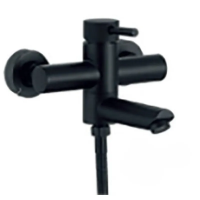 Смеситель для ванны Mixxus SUS-009 (Euro) Black с нерж. стали SUS304 (Цв. черный)