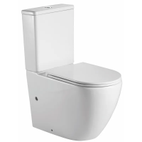 Унітаз-компакт Mixxus Premium Ellipse-0402-R 660x390x855мм, система змиву RIMLESS