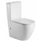 Унітаз-компакт Mixxus Premium Ellipse-0402-R 660x390x855мм, система змиву RIMLESS