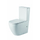Унітаз-компакт Mixxus Premium Ellipse-0402-R 660x390x855мм, система змиву RIMLESS