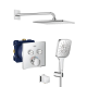 Душевая система скрытого монтажа с термостатом Grohe Grohtherm SmartControl
