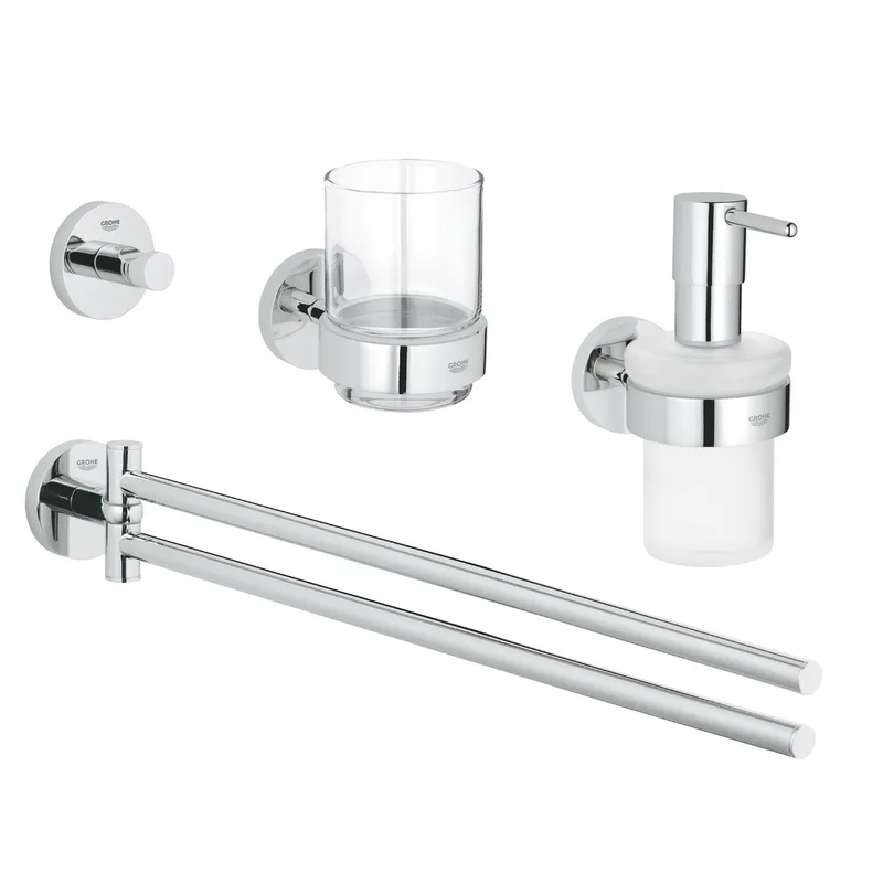 Набор аксессуаров 4 в 1 Grohe Essentials New