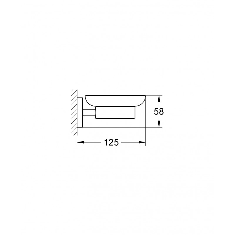 Мильниця Grohe Essentials New