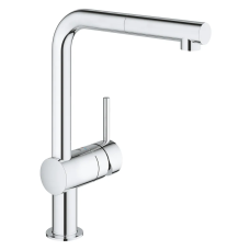 Смеситель для кухни с выдвижным изливом Grohe Minta