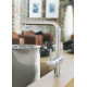 Смеситель для кухни с выдвижным изливом Grohe Minta