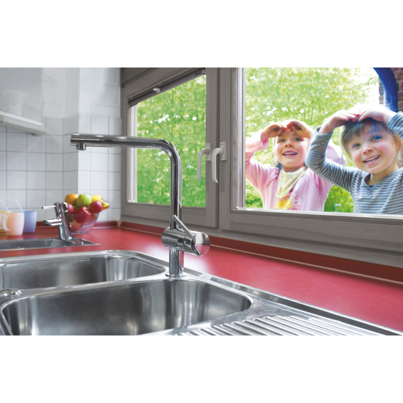 Смеситель для кухни с выдвижным изливом Grohe Minta