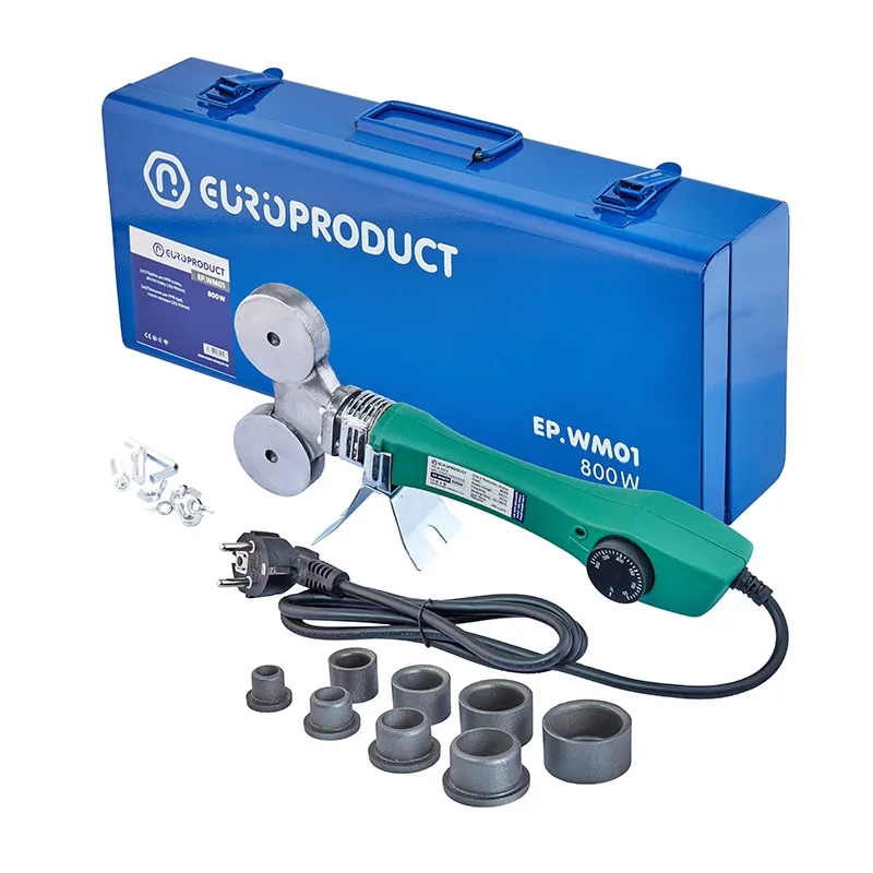 Паяльник для PPR труб Europroduct EP.WM01 (плоские насадки) 20/40mm