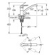 Смеситель для кухни Grohe BauEco