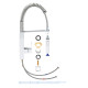 Смеситель для кухни с гибким изливом Grohe Eurocube