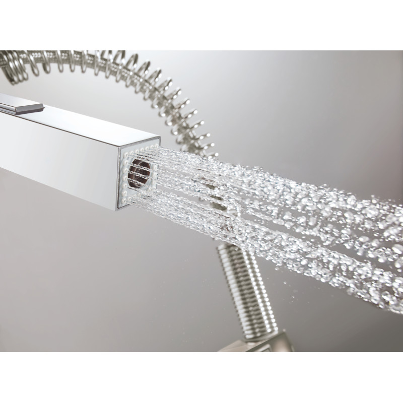 Смеситель для кухни с гибким изливом Grohe Eurocube