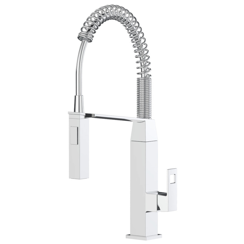 Смеситель для кухни с гибким изливом Grohe Eurocube