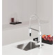 Смеситель для кухни с гибким изливом Grohe Eurocube