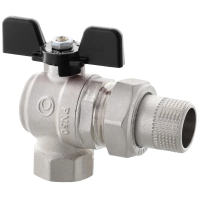Кран с американкой Roho R106-050B - 1/2" угловой