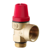 Клапан запобіжний ВН 1/2"х3/4" Koer KR.1261 (3 бар)