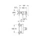 Смеситель для душа Grohe BauClassic