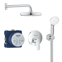 Душевая система скрытого монтажа со смесителем Grohe Eurosmart Cosmopolitan