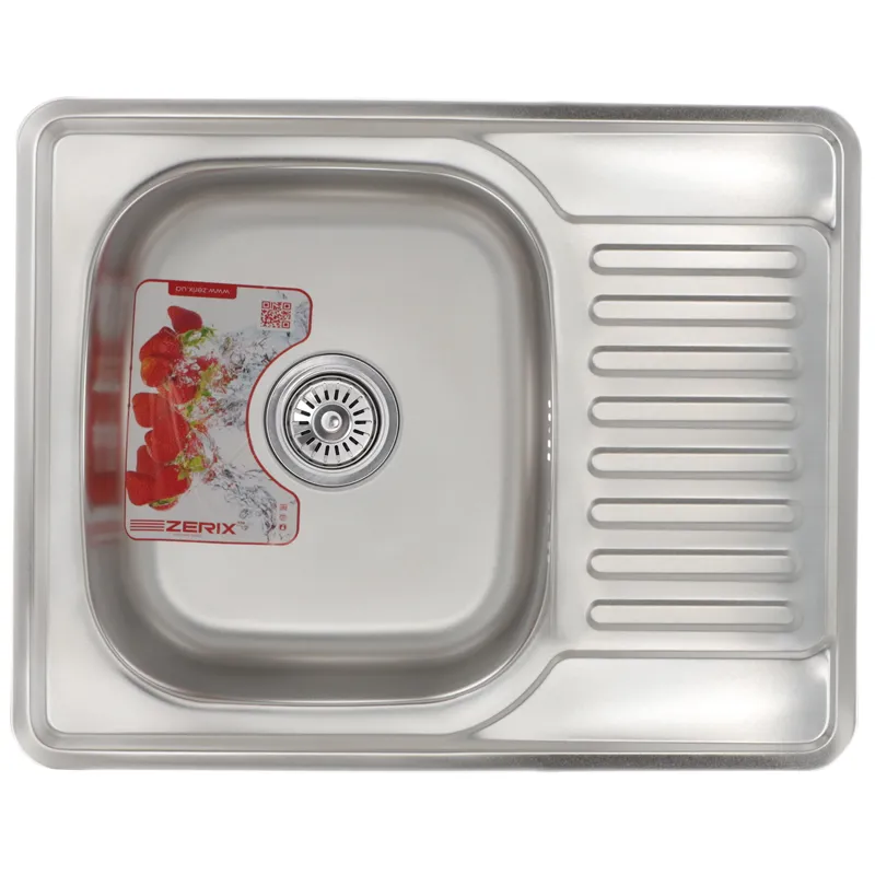 Мойка кухонная Zerix Z6350-06-160E (Satin)