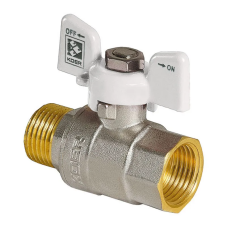 Кран кульовий Koer 1/2" ГШБ (KR.218.W) білий