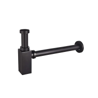 Сифон для умивальника Koer BT-02-05 1 1/4'' (Чорний)